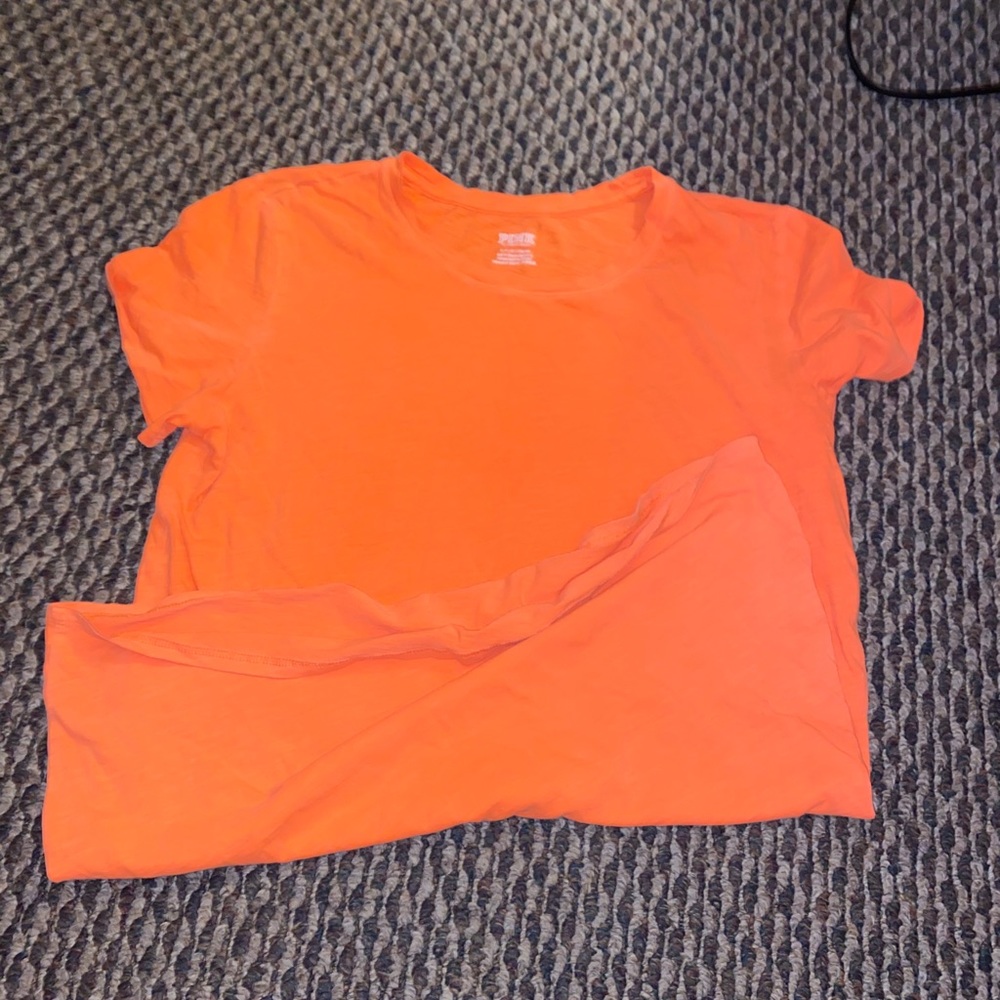 Peach VS Pink Shirt